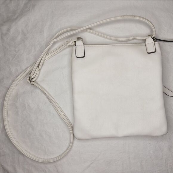 White multi pocket mini purse - Picture 6 of 13